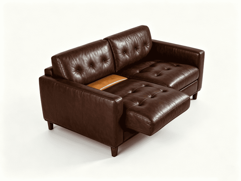 智能电动滑动沙发床机构