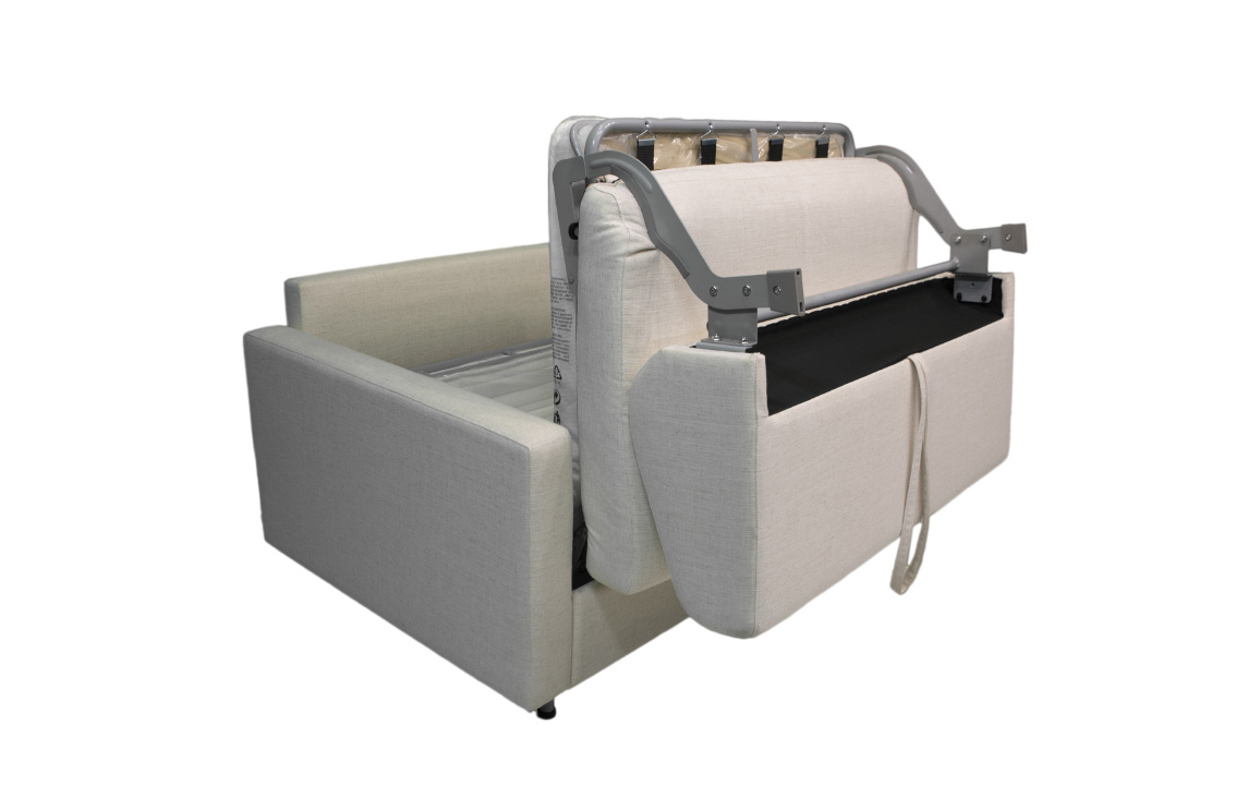 高脚轻奢意式沙发床机构